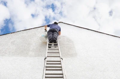 Peinture extérieure à Givardon — façades et ravalement